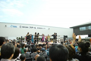 鉄鋼団地お祭り女子プロレス