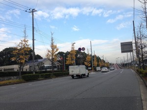 若潮通り　塩美橋、美浜公園付近