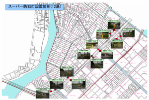 浦安市スーパー防犯灯設置状況