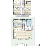 床暖房付の広々25帖超LDKやロフトなど、家族がのびのび過ごせる設備が充実しています。4LDKへの間取り変更が可能です（要別途費用）。 (間取)