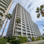 大成建設施工、総戸数600戸の大規模レジデンス。開放感のある南東・南西の角住戸です。 (外観)