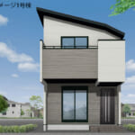 2026年8月完成予定の新築戸建１号棟の外観完成予想図。先進の住宅性能を備えた新築戸建です。 (外観)
