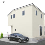 2026年9月末完成予定の4LDK新築戸建。白を基調とした外観の完成予想図(イメージ)です。 (外観) 2026年9月末完成予定の4LDK新築戸建。白を基調とした外観の完成予想図(イメージ)です。 (外観)