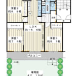2026年6月リノベーション完成。77.68㎡の広さにZEH水準の断熱施工を施した先進の住戸です。 (間取) 2026年6月リノベーション完成。77.68㎡の広さにZEH水準の断熱施工を施した先進の住戸です。 (間取)