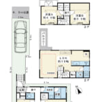 【2LDK+2S】建物85.04㎡・築10年!通りからの視線を遮るプライベート感のある配置! (間取) 【2LDK+2S】建物85.04㎡・築10年!通りからの視線を遮るプライベート感のある配置! (間取)
